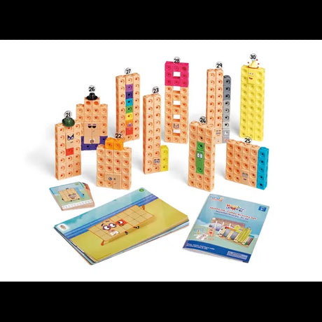 Numberblocks Cubes 21-30 Activity Set - Modern Teaching Aids NZ
