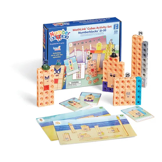 Numberblocks Cubes 21-30 Activity Set - Modern Teaching Aids NZ
