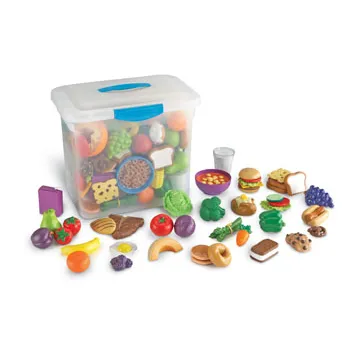 Classroom Play Food Set - 100 Pieces - Modern Teaching Aids NZ