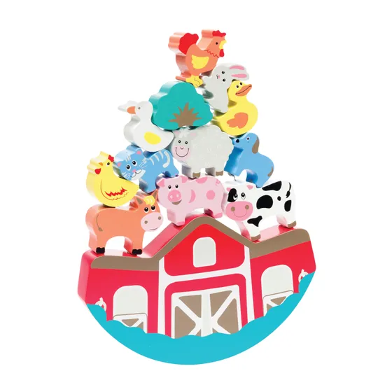 Farm Balance Stacker - 13 Pieces - Modern Teaching Aids NZ