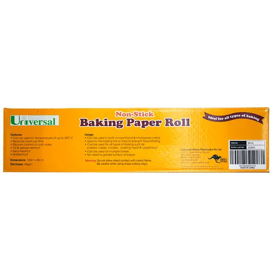 Biodegradable Baking Paper Roll 40 cm x 120 m - Modern Teaching Aids NZ