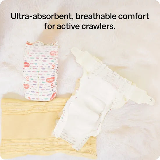 Huggies Essentials Nappies Crawler- Pack of 208 - Modern Teaching Aids NZ