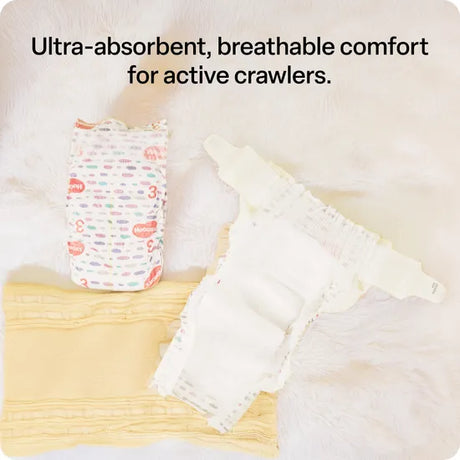Huggies Essentials Nappies Crawler- Pack of 208 - Modern Teaching Aids NZ