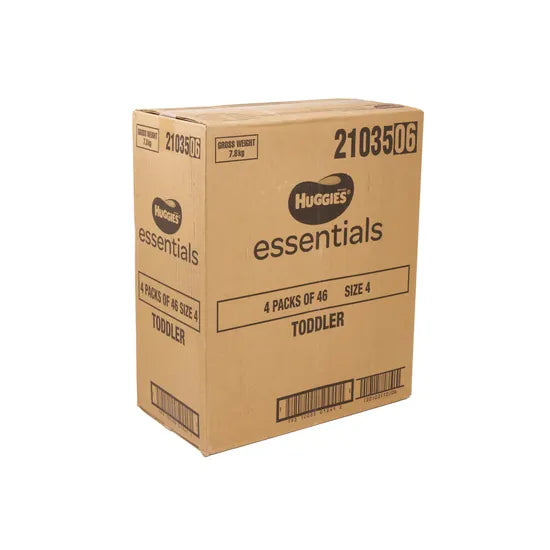 Huggies Essentials Nappies Toddler- Pack of 184 - Modern Teaching Aids NZ