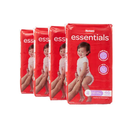 Huggies Essentials Nappies Toddler- Pack of 184 - Modern Teaching Aids NZ