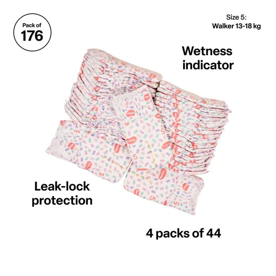 Huggies Essentials Nappies Walker - Pack of 176 - Modern Teaching Aids NZ
