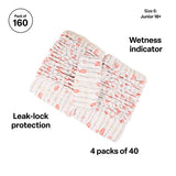 Huggies Essentials Nappies Junior - Pack of 160 - Modern Teaching Aids NZ