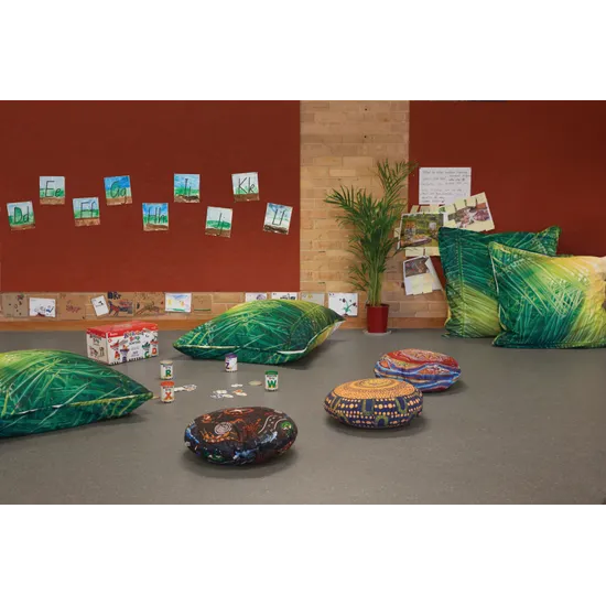 Leaves Outdoor Cushion - 100cm x 100cm - Modern Teaching Aids NZ