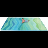 Waves Soft Memory Foam Mat - 220 (L) x 140 (W) cm - Modern Teaching Aids NZ