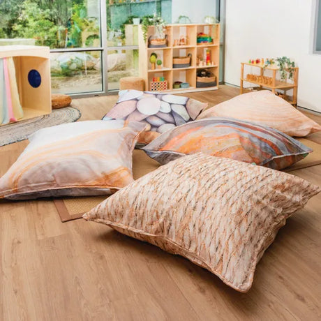 Natural Textures Outdoor Cushions - Set of 5