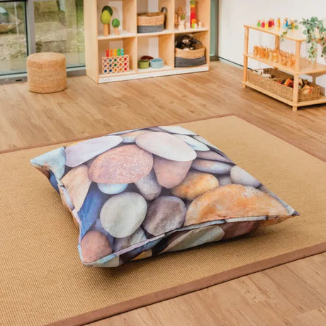 Outdoor Cushion Cover - 100x100cm - Pebbles - Modern Teaching Aids NZ