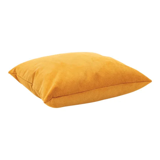 Corduroy Cushion - 40 cm - Yellow - Modern Teaching Aids NZ