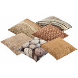 Natural Textures Cushion Covers - 50 cm - Set of 6 - Modern Teaching Aids NZ