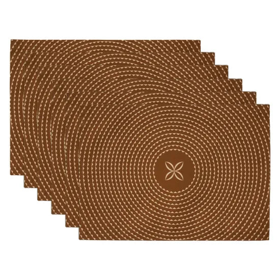 Pasifika Faa Tuli Placemat Set of 6 - Modern Teaching Aids NZ