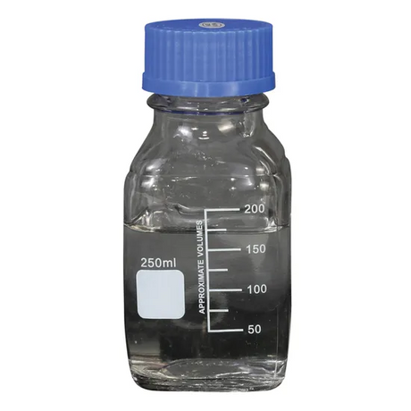 Quality Reagent Bottle - Clear - Square - 250ml - Modern Teaching Aids NZ