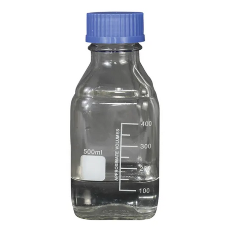 Quality Reagent Bottle - Clear - Square - 500ml - Modern Teaching Aids NZ
