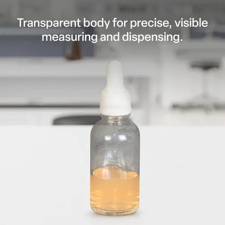Silicone Dropper Bottle - Clear, 30 ml
