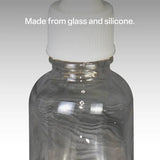Silicone Dropper Bottle - Clear, 50 ml - Modern Teaching Aids NZ