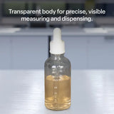 Silicone Dropper Bottle - Clear, 120 ml - Modern Teaching Aids NZ