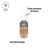 Silicone Dropper Bottle - Clear, 120 ml - Modern Teaching Aids NZ