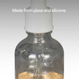Silicone Dropper Bottle - Clear, 120 ml - Modern Teaching Aids NZ