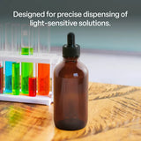 Silicone Dropper Bottle - Amber - 120ml - Modern Teaching Aids NZ