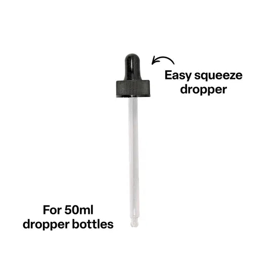 Spare Silicone Dropper Assembly - 50 ml - Modern Teaching Aids NZ