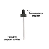 Spare Silicone Dropper Assembly - 50 ml - Modern Teaching Aids NZ