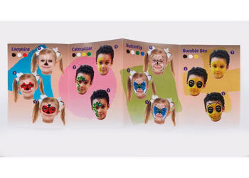 Little Brian Face Paint Sticks Classic 6Pk - Modern Teaching Aids NZ