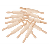 Wooden Rolling Pin 25cm Pack of 12 - Modern Teaching Aids NZ