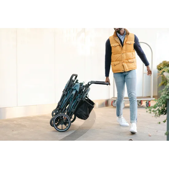 Caravan Quad Stroller Wagon Seaford Blue - Modern Teaching Aids NZ