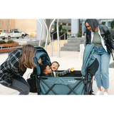 Caravan Quad Stroller Wagon Seaford Blue - Modern Teaching Aids NZ