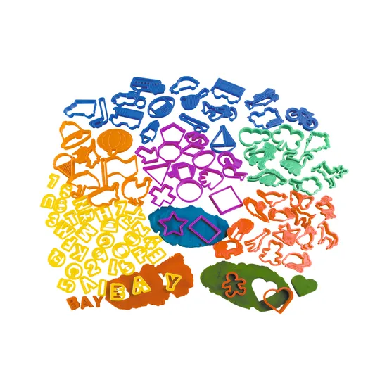 Dough Cutters Assorted - Pack of 100 - Modern Teaching Aids NZ