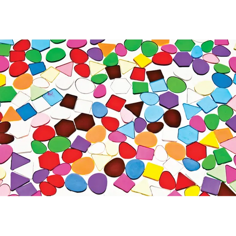 Plastic Mosaic Pieces - 454g - Modern Teaching Aids NZ