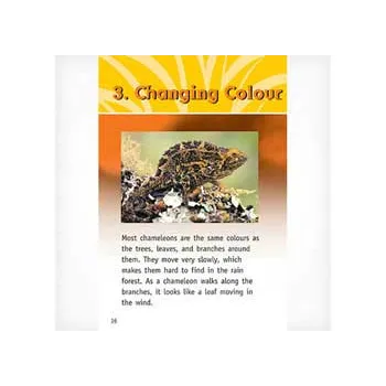 Chameleons of the Rain Forest  Level 21-22 - Modern Teaching Aids NZ
