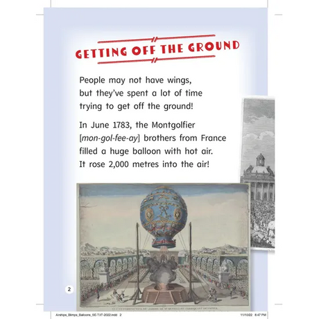 Airships, Blimps and Balloons - Modern Teaching Aids NZ