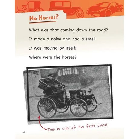 The First Cars - Modern Teaching Aids NZ