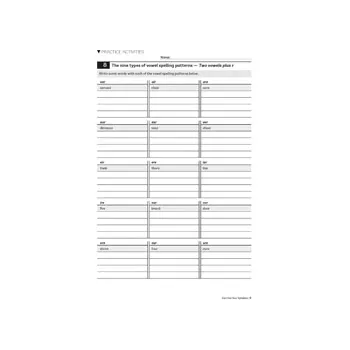 Sort Out Your Syllables Student Book