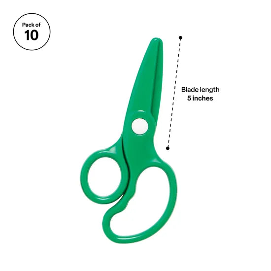 Dough Scissors - Set of 10 - Modern Teaching Aids NZ