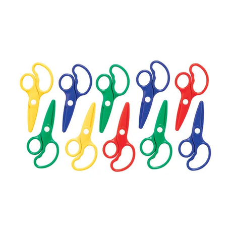 Dough Scissors - Set of 10 - Modern Teaching Aids NZ