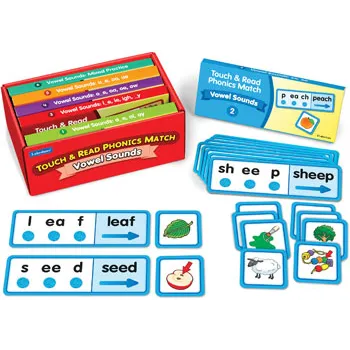 Lakeshore Learning Touch & Read Matching Vowel Sounds - Modern Teaching Aids NZ