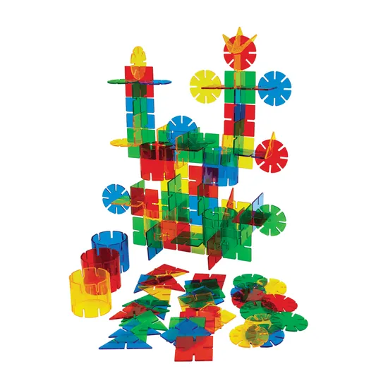 See Through Connectors Construction Set 172pc - Modern Teaching Aids NZ