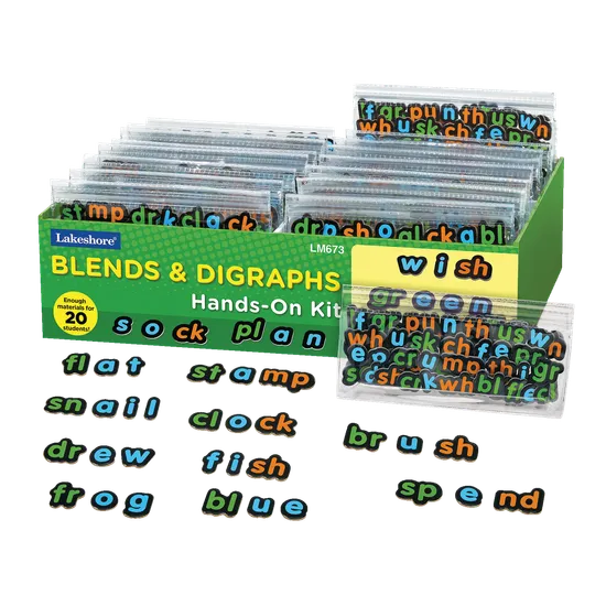 Lakeshore Learning Blends & Digraphs Hands-On Kit - Modern Teaching Aids NZ