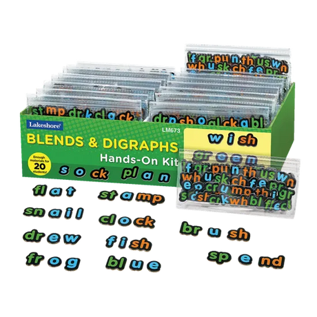 Lakeshore Learning Blends & Digraphs Hands-On Kit - Modern Teaching Aids NZ