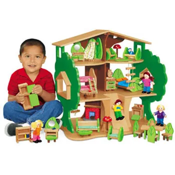 Giant Tree House Complete Set - 51 Pieces