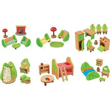 Giant Tree House Furniture - 46 Pieces - Modern Teaching Aids NZ
