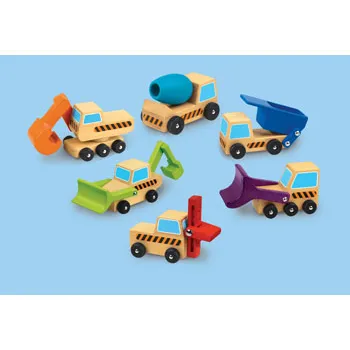 Wooden Construction Vehicles - Modern Teaching Aids NZ