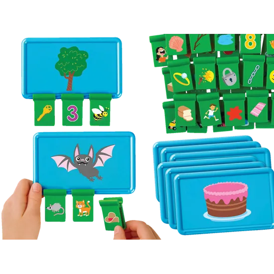 Lakeshore Learning Snap & Match Phonemic Awareness - Rhyming Sounds - Modern Teaching Aids NZ