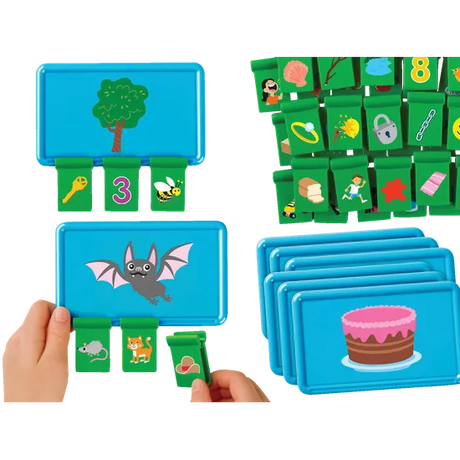 Lakeshore Learning Snap & Match Phonemic Awareness - Rhyming Sounds - Modern Teaching Aids NZ