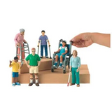 Block Play People Differing Abilities - 6 Piecess - Modern Teaching Aids NZ